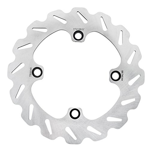 Tusk Stainless Steel Typhoon Brake Rotor, Rear Compatible with Honda TRX 400EX 1999-2008