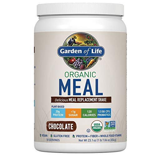 Garden of Life Organic Meal Replacement Shake Mix Chocolate 22oz, pack of 1