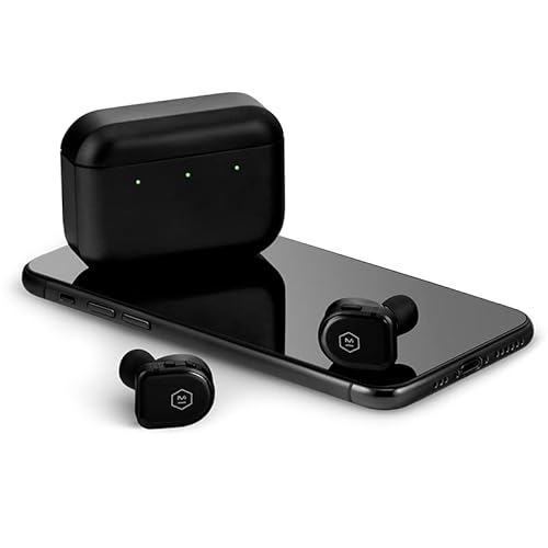 Master & Dynamic Mw08 True Wireless Earphones (Black Ceramic/Matte Black Case) #TOP3