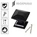 Southern Hills Black Cabinet Knobs - Pack of 5 - Square Kitchen Cupboard Knob - Drawer Pulls - SHKM006-BLK-5
