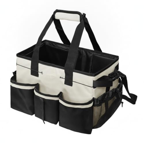 Streamline Your Cleaning Routine with This Portable Oxford Cloth Caddy
