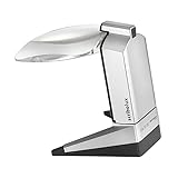 Eschenbach Standlupe Scribolux Leselupe mit LED-Beleuchtung, 2,8X Vergrößerung