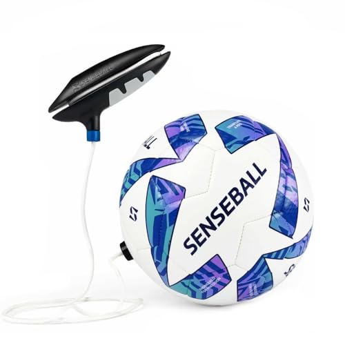 【世界のビッククラブやプロサッカー選手が推奨】 SenseBall センスボール サッカー トレーニング ボール 3号球 練習用具 全レベル対応 リフティング 練習 コーディネーション 集中力アップ アプリ連動 世界500以上のクラブ採用 正規品 (All