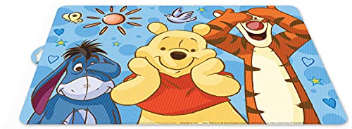 POS 68936 – Set de Table avec Motif Disney Winnie l'ourson coloré en Plastique pour garçons et Filles env. 42 x 29 cm sans BPA