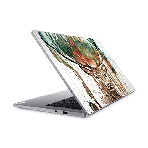 Skin Cerf Riza Peker pour Mi Notebook 14 (2020) Autocollant Vinyle