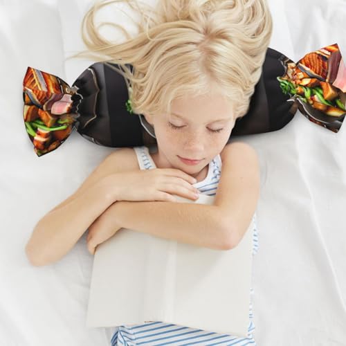 Almohada Espuma Viscoelástica Negra Tamaño Único miniatura 6
