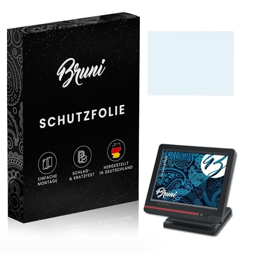 Bruni Screen Protector compatible with Casio QT-6600 Protector Film, crystal clear Protective Film (2X)