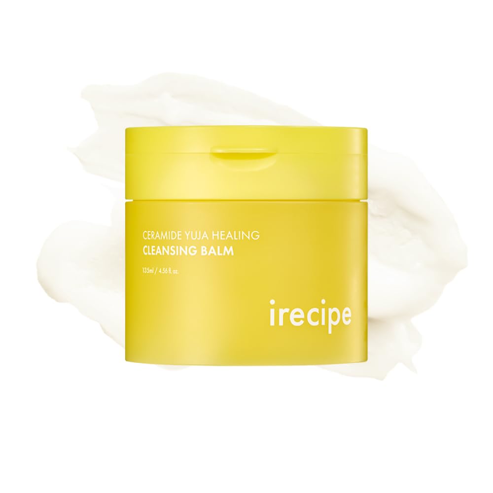 Amazon.com: IRECIPE Ceramide Yuja Makeup Cleansing Balm with