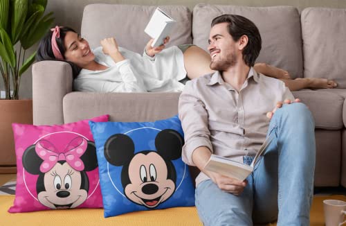 Wowusuo Cute Throw Pillow Cover Cartoon Kids Sofa Pillow Case Square Couch Pillowcase Set Of 2 18 X 18 Inch #TOP1