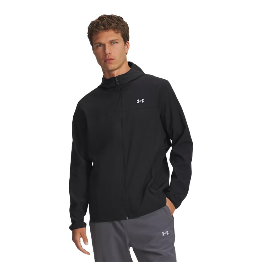 Under Armour Men's Noir Waterproof Jacket Velociti Pro Storm