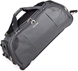 Lightweight Large Holdall with Wheels - Roller Bag by Pierre Cardin | Durable Stress Tested Skate Wheels | Trolley & Grab Carry Options | Travel Wheeled Duffle Bag CL769 (Large Grey 30")