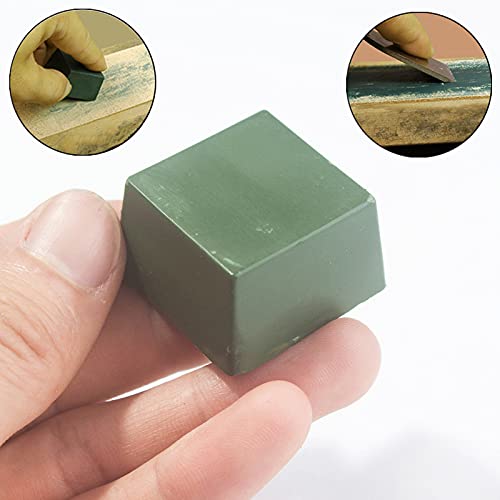 Pasta de polimento abrasiva NC Green Rouge polimento composto de metal moagem 30 mm