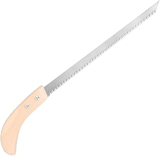 Ferramentas de serra de árvore de jardim SmSerrations Serra de dente pequeno, serra de bonsai estreita, aço manganês lâmina estreita serra de árvore, bonsai para jardins internos