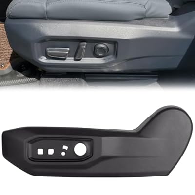 Driver Seat Track Cover Panel Compatible with 2022-2026 Toyota Tundra Sequoia Without Lumbar Support Left Seat Recline Side Cushion Shield Trim Replaces 71812-0C241-C0 71812-0C242-C0