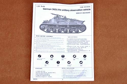 Miniatura 3 de Trumpeter 135 Escala Ejército Alemán H39 Conductor Voiture Tank Modelo Kit para Adultos y Aficionados