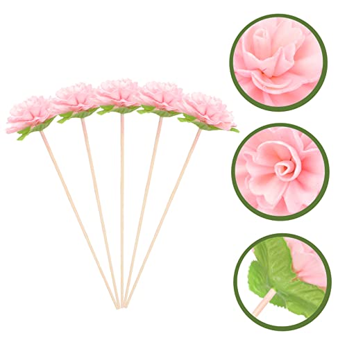 Reed Diffuser Sets 5 piezas varillas aromáticas de madera miniatura 4