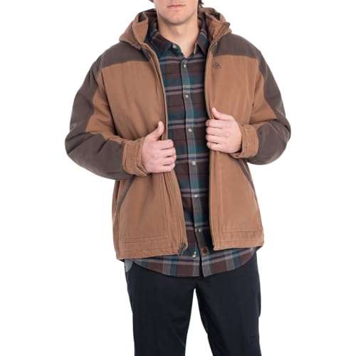 Legendary Whitetails Canvas Cross Trail Jacket, Workwear for Men Winter Work Coat Regular Big & Tall Outerwear Clothing, Chestnut Legendary Whitetails Canvas Cross Trail Jacket, Workwear for Men Winter Work Coat Regular Big & Tall Outerwear Clothing, Chestnut