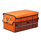 【Haute Qualité】Organisateur de rangement de coffre utilisant des tissus sélectionnés, tissu durable et dense, meilleure résistance à l'usure, coutures fermes, durée de vie plus longue