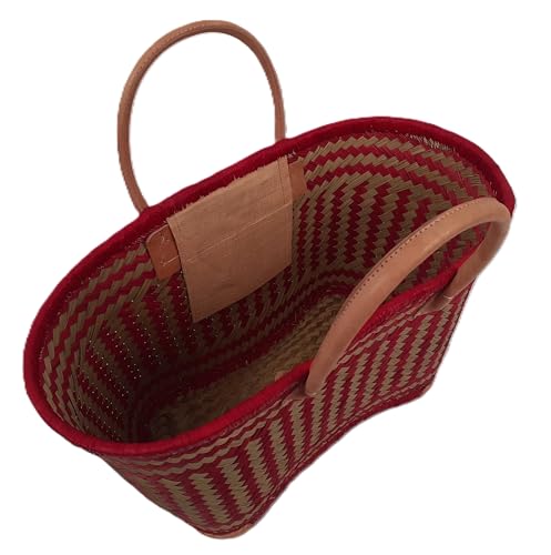 Panier cabas en jonc authentique héritage du tressage - 3