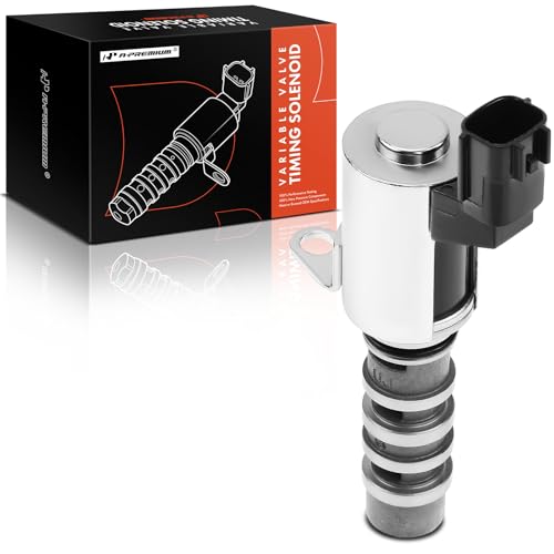 A-Premium Intake Engine Variable Valve Timing (VVT) Solenoid Compatible with Nissan Versa 2009-2020, Versa Note 2014-2016, L4 1.6L, Replace# 23796-ED000