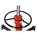 0.75 Ton 1660lbs Hydraulic Transmission Jack with 360° Swivel for Car Lift - Dual Stage with Adjustable Saddle