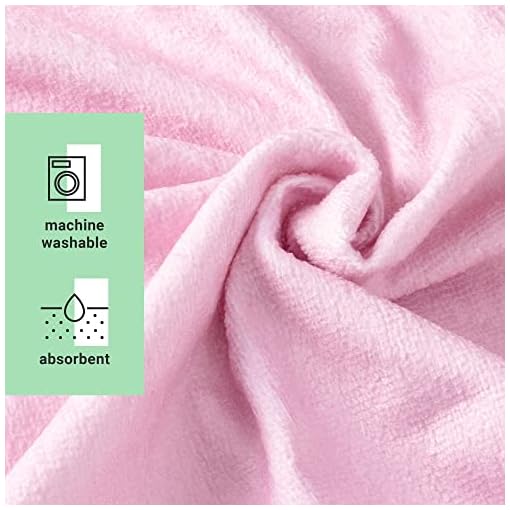 HOMELEVEL badstof strandjurk voor meisjes - Badponcho voor kinderen - Met capuchon en ritssluiting - Strandponcho van… - Image 4