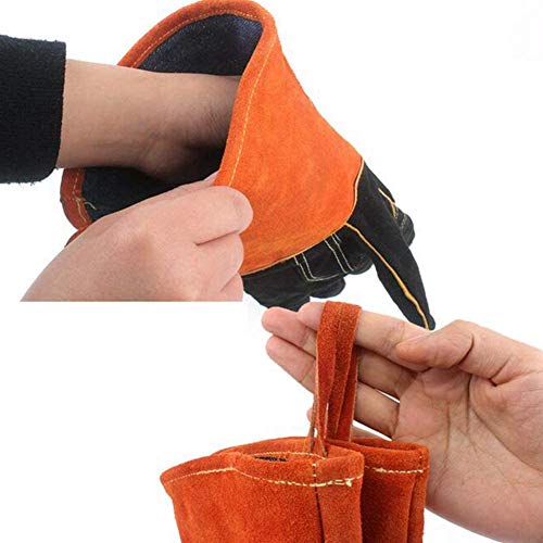 Schweißerhandschuhe HR-International Grillhandschuhe aus Leder