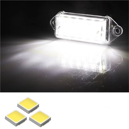 Luz de matrícula LED para solucionar bombilla fundida en Mitsubishi Evo 6