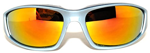 Image of OWL Motorcycle Riding Sport Sunglasses Assorted Color Multipacks, Unisex Foam Padded Wind Blocking Glasses UV400 Protection