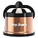 Price comparison product image AnySharp Pro Metal Knife Sharpener | Hands-Free Safety, PowerGrip Suction | Sharpens All Kitchen Knives | Ideal for Hardened Steel & Serrated | World's Best | Compact, One Size | Copper, Metal