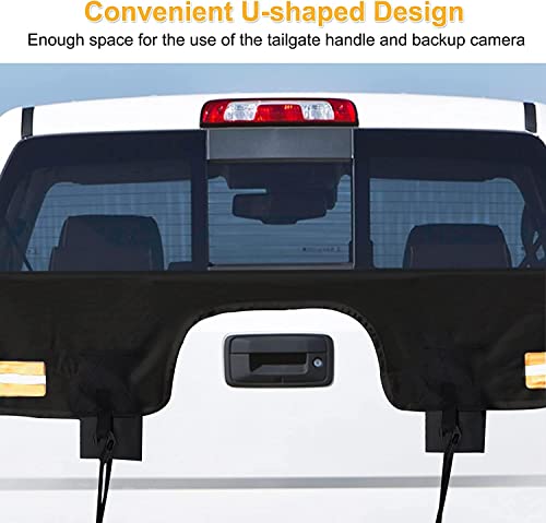 Bordan 1680D Oxford Truck Bed Tarp Cover (6.5'Box) Fits For F150 Gmc Silverado/Sierra Ram/Toyota Tundra Waterproof Oxford Pickup Truck Bed Cover With 14 Pcs Bungee Cords #TOP4