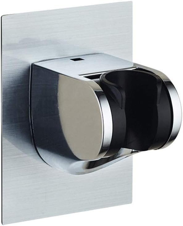 Soporte de cabezal de ducha ajustable y universal de ABS para pared de baño