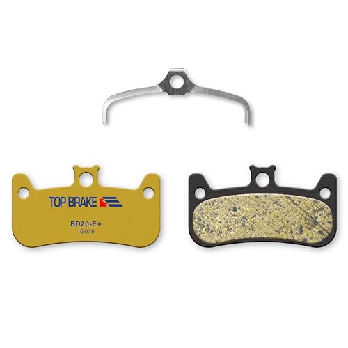 TOP BRAKE Disc Bike Brake Pads for Formula Cura 4 (Premium E+ (E-Bike Compound) -Gold)