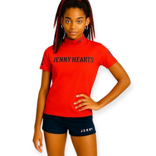 [Jenny Hearts] Jr. DRY GOLF MOCK NECK SHIRT/UNISEX StEFA (XXXS, bh)