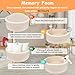 MEOGETY Kids Foam Ball Pits for Toddlers Babies Dogs Cats, Soft Infant Baby Ball Pit Pool for Girls and Boys Gifts, (Balls NOT Included) Imitation Teddy Colours