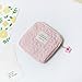 Lipstick Case Mini Handbag Organizer Fashion Women Small Cosmetic Bag Coin Pouch Zipper Closure Lightweight Portable Travel Accessory Storage Pink