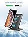 Seneo 10W Wireless Charger, Qi-Certified for iPhone 11/11 Pro Max/XR/XS MAX/X/8/Plus, Fast-Charging Stand for Galaxy Note10/S10/S10/S9/S9+/Note9, Standard for Google Pixel 3, LG V30/V40 (No Adapter)