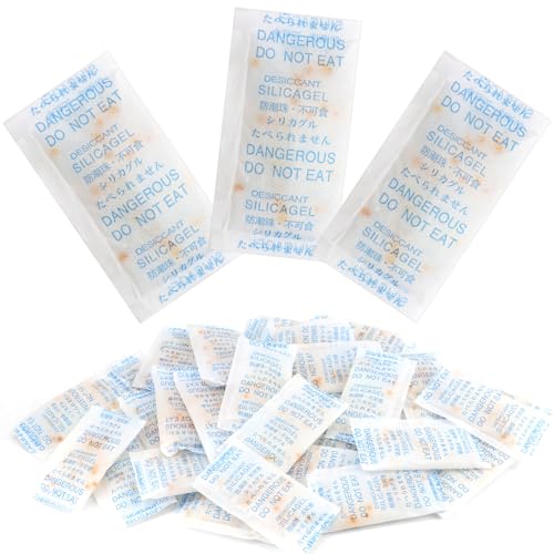 BORISCA 40 Stück x 10g Silicagel Beutel, Silikat Trockenmittel Wiederverwendbare Silica Gel Trockenmittel Beutel, Silica Gel Bags, Silica Gel Packets für Kleidung Lagerung, Schuhentfeuchter BORISCA 40 Stück x 10g Silicagel Beutel, Silikat Trockenmittel Wiederverwendbare Silica Gel Trockenmittel Beutel, Silica Gel Bags, Silica Gel Packets für Kleidung Lagerung, Schuhentfeuchter