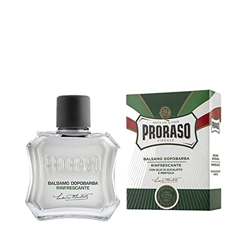 Proraso Shaving Kit For Men | Refreshing And Toning Pre-Shave Cream, Shaving Cream Tube And After Shave Balm In Vintage Gino Tin | All Skin Types #TOP3