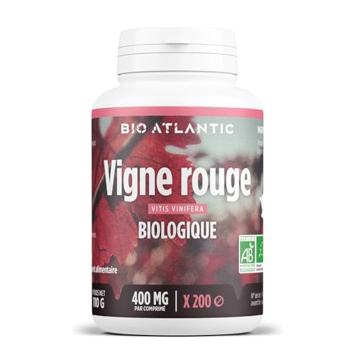 Vigne Rouge Bio - 400mg - 200 comprimés