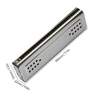 SHUIYUE Harmonica des Deux côtés 24 Trous C et G Double Harmonie Instruments à Vent pour Orgue à Bouche Harmonica,Orgue… - Les Beatles, Paul McCartney, John Lennon, RIngo Starr, George Harrison SHUIYUE Harmonica des Deux côtés 24 Trous C et G Double Harmonie Instruments à Vent pour Orgue à Bouche Harmonica,Orgue… – Image 5