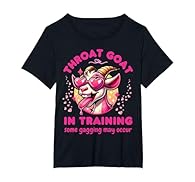 Throat Goat Rude Hilarious Batchelorette goat-themed design with bold pink heart glasses and a cheeky twist perfect for fans of dark humor, adult puns, or outrageous party energy. Ideal for stag & hen nights, party crew fits, or gag present lovers wh...