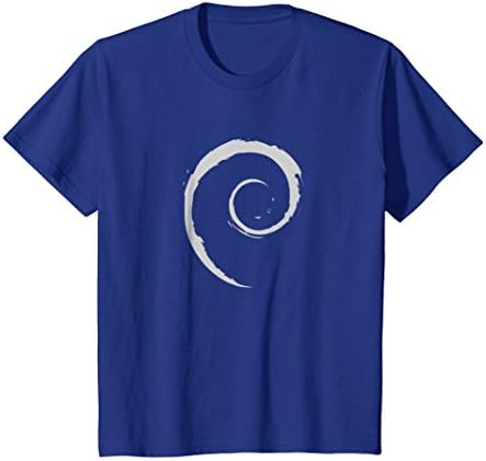 Debian Spiral Minimalist T-Shirt
