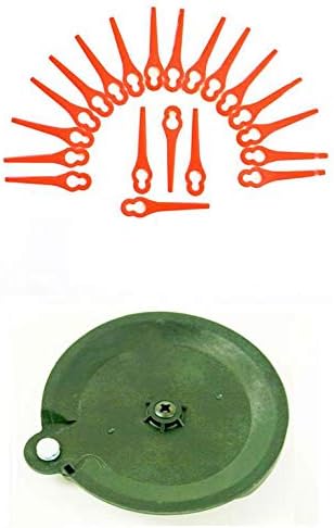 20 knives and 1 cutting disc for your Florabest LIDL cordless grass trimmer, FAT 18 B3 IAN 102971.