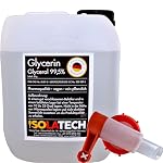 ISOLATECH – ISOLATECH Glycerin 99,5% 5L Pharmaqualität made in Germany, 