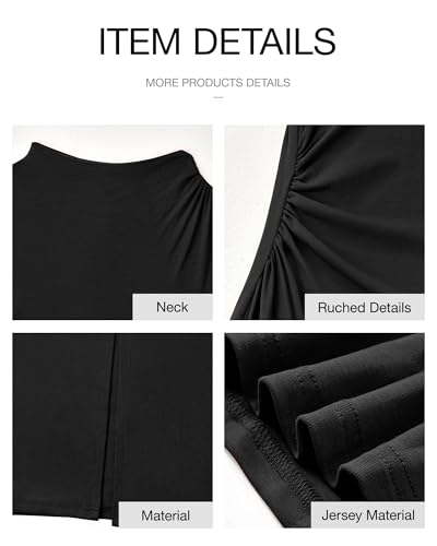 Image of BTFBM Women Bodycon Maxi Dress Long Sleeve Back Slit Ruched Elegant Party Cocktail Formal Fall Wedding Guest Dresses