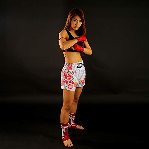 Tuff Muay Thai Shorts TUF-MS618-WHT-XL