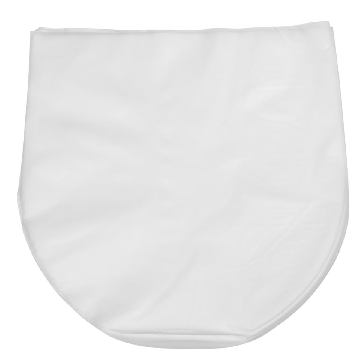 100 Fundas para Discos de Vinilo de Polietileno Lldpe Transparentes, Diseño sin Solapa Que Reduce Fricción y Desgaste, Ideales para Proteger Discos de 25cm