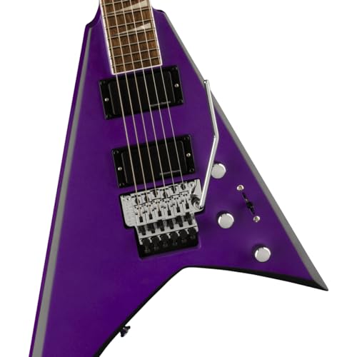 Jackson X Series Rhoads RRX24 Purple Metallic with Black Bevels – Guitare Électrique - Les Beatles, Paul McCartney, John Lennon, RIngo Starr, George Harrison Jackson X Series Rhoads RRX24 Purple Metallic with Black Bevels - Guitare Électrique – Image 5