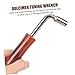 OFFIGAM Dulcimer Wrench Tuning Tool Handheld Accessory for Harp Dulcimer Durable Construction for Improved Tone present for Music